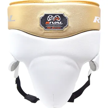 Chránič těla a ramene Suspenzor Rival RNFL100 se šněrováním - bílý