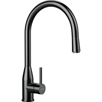 Vodovodní baterie Schock Baterie dřezu KAVUS Gunmetal brushed vytahovací ramínko