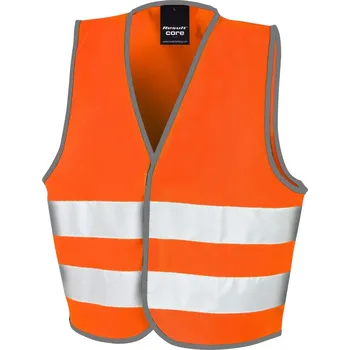 reflexní vesta Dětská bezpečnostní vesta R 200J fluorescent orange 7-9