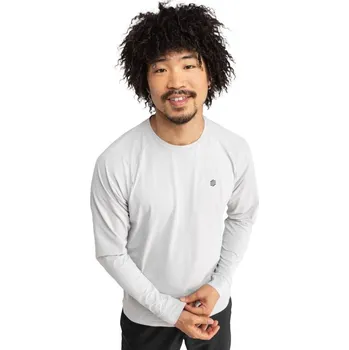 Dámská mikina SIROKO Pánské turistické triko s dlouhým rukávem Zion Šedá 2XL ŠEDÁ