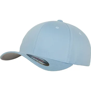 Kšiltovka 6 panelová vlněná česaná kšiltovka Flexfit 6277 carolina blue S/M