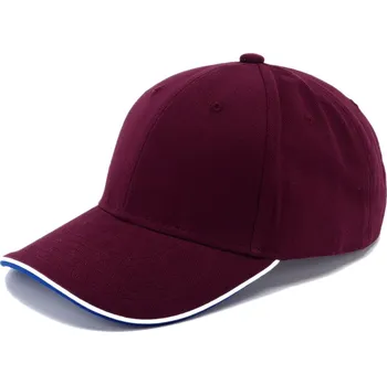 Kšiltovka Čepice Piping bordó-bílá-royal (02bwr) UNI