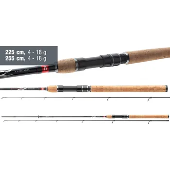 Rybářský prut Přívlačový prut Daiwa Ninja X Light Spin 2024 - 2,55 m, 4 - 18 g