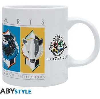 HARRY POTTER - Mug - 320 ml - House Crests Simple
