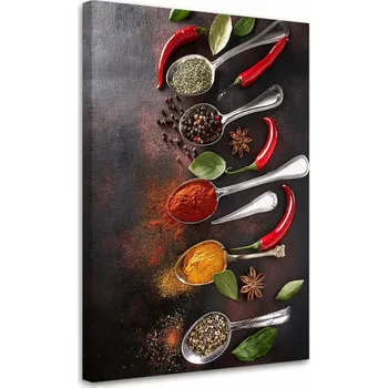 Obraz Obraz na plátně, Koření Kuchyně Jídlo 80x120