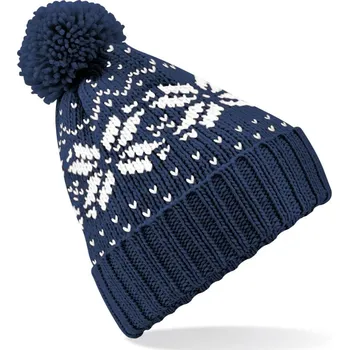 Čepice Čepice Fair Isle Snowstar® B 456 french navy-white onesize