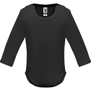 Dámské oblečení Kojenecké body s dlouhým rukávem Honey černá (02) 6M