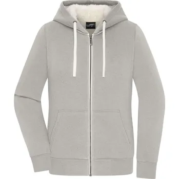 Dámská mikina Dámská mikina s kapucí "Sherpa" JN 1319 light melange-nature XL