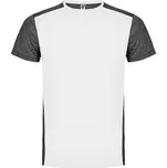 Dětské sportovní tričko Zolder bílá-černá melírová (01243) 8