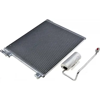 Motor automobilu Kondenzátor klimatizace chladič SIGNUM (02-) 2.8 TURBO, VECTRA C (02-) 2.8 I TURBO, 9-3 (YS3F) (02-) 1.9 TID 1850084 NTY