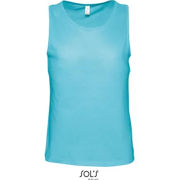 Pánské tílko Pánské tílko Justin atoll blue S