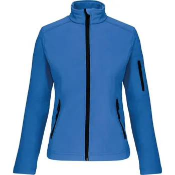Dámská 3-vrstvá softshellová bunda K 400 aqua blue XL