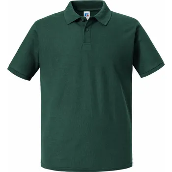 Pánské piqué polo "Authentic Eco" 570M bottle green S
