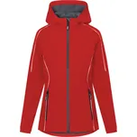 Dámská lehká 2-vrstvá softshellová bunda 7835 fire red S