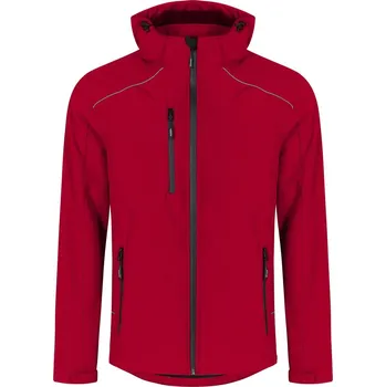 Pánská 3-vrstvá softshellová bunda 7850 fire red 5XL