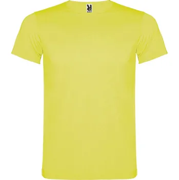 Dámské tričko Pánské sportovní tričko Akita svítivě žlutá (221) XL