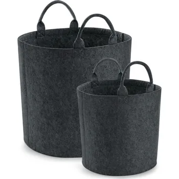 Nákupní košík Plstěný úložný koš BG 728 charcoal melange M