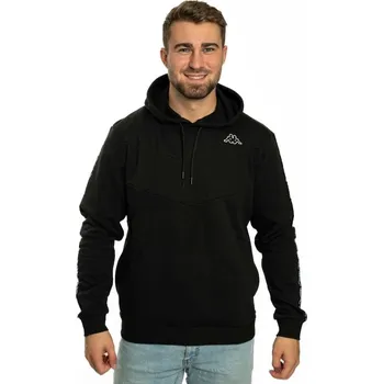 Pánská mikina Kappa LOGO IMAGINO mikina černá 2XL