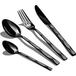 BERLINGERHAUS Sada příborů 24 ks Matte Black Collection BH-3074 + ECO Taška z recyklované bavlny v hodnotě 119,-
