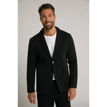 JP1880, Plus size Teplákové sako, Business kolekce, FLEXNAMIC®, modulární systém New York pro plnoštíhlé nadměrná velikost, 806498100-1752, černý, 3XT, Plus size oblečení, Oblečení pro vysoké muže, Nadměrné velikosti, Oblečení pro plnoštíhlé.