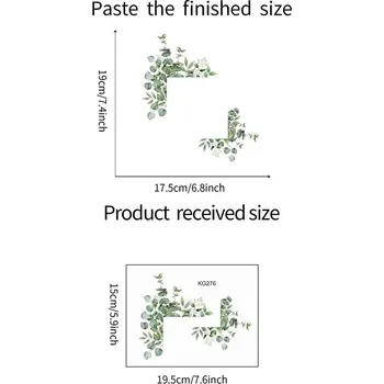 Samolepící dekorace Květinové samolepky okolo vypínačů a zásuvek, samolepky na zeď | dekorace stěn | samolepící dekorace - Nálepka02