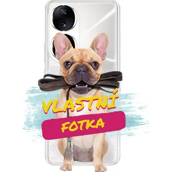 Pouzdro na mobilní telefon Silikonové pouzdro s vlastní fotkou pro Honor 90 5G - iSaprio (Odolný silikonový kryt, obal, pouzdro s vlastním motivem / potiskem na mobil Honor 90 5G - skvělá ochrana a pružnost, stylový UV potisk, lehkost, tiskne se v České republice, skvělý dárek)