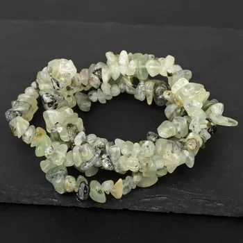 Náramek Minerální korálky | výroba šperků - Prehnite