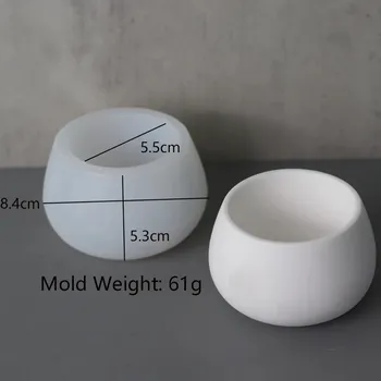 Nádoba na pečení Silikonová forma na betonové výrobky | betonová forma, forma na cement - 1583 kolo