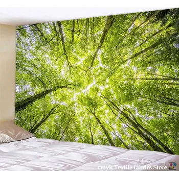 Krásná přírodní tapiserie | boho dekorace | přírodní dekorace - gt013-5 , Rozměr 320 x 180 cm