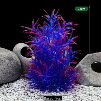 Dekorace do akvária Umělé akvarijní rostliny pro dekoraci | dekorace do akvária | akvarijní tráva - fuj