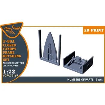 Plastikový model 1/72 F-86A closed canopy frame detail set (CP)