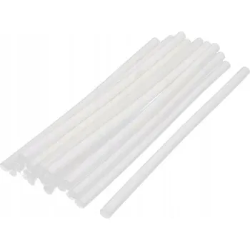 Průmyslové lepidlo Tavné tyčinky do tavné pistole 10 kusů průhledné 7mm