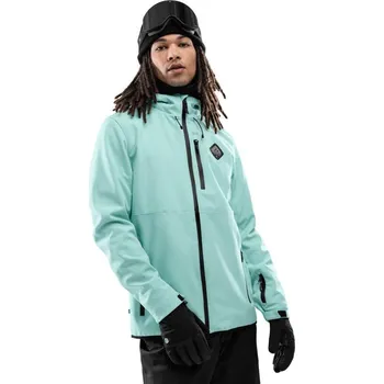 SIROKO Pánská snowboardová bunda W2 Senja Tyrkysová S MODRÁ