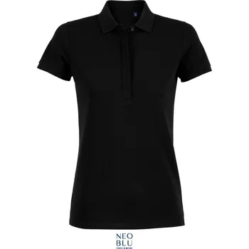 Dámské piqué polo Owen Women deep black 3XL