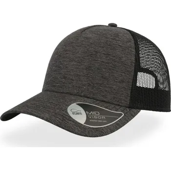 Kšiltovka 5 panelová Trucker kšiltovka "Rapper Melange" dark grey onesize