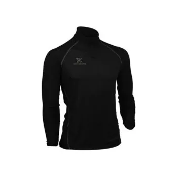 Pánská mikina Oxdog WINTON PRO II LS WARMUP JERSEY Sportovní triko s dlouhým rukávem 164 cm, černá