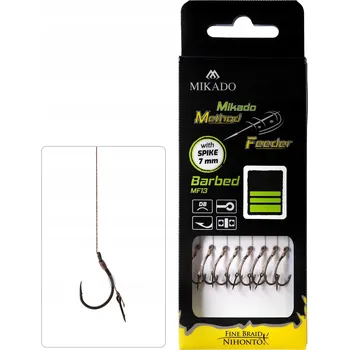 Rybářský háček Háčky s protihrotem Mikado LEADER MF 10CM/ PL S JEHLICAMI 6 8 ks