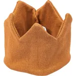 AND Dětská čelenka - korunka, hnědá 0m-5m