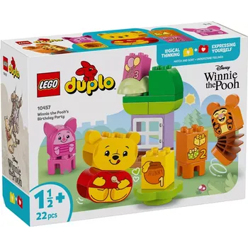 LEGO Duplo 10457 Narozeninová oslava Medvídka Pú Stavebnice LEGO LEGO Duplo 10457 Narozeninová oslava Medvídka Pú