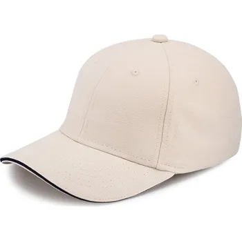 Kšiltovka Čepice Classic Sandwich přírodní-námořnická modrá (22sn) UNI