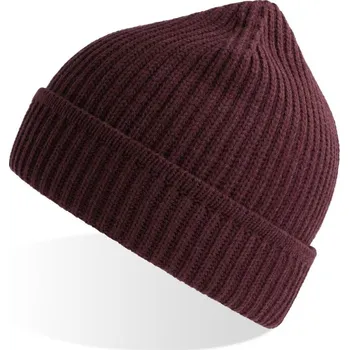 Oblečení a móda Pletená čepice "Maple" burgundy melange onesize