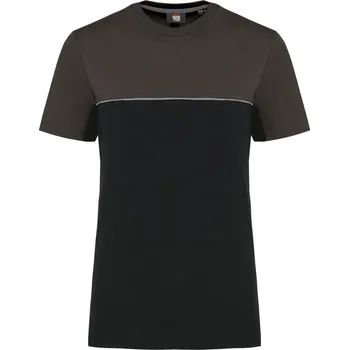 Pánské tričko Pracovní tričko WK 304 black-dark grey 5XL