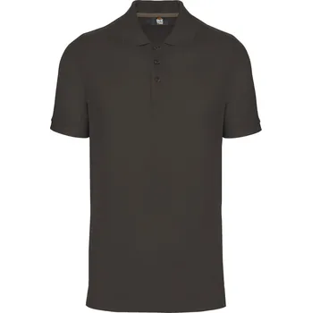 Pánská móda Pánské pracovní piqué polo z těžké bavlny WK 274 dark grey 3XL