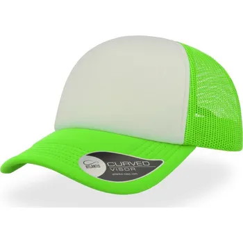 Kšiltovka 5 panelová síťovaná kšiltovka Rapper green fluo onesize