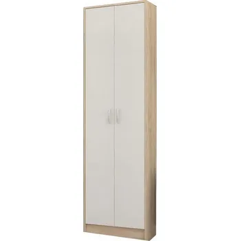 Šatní skříň Skříň do předsíně ORION dub sonoma/bílá