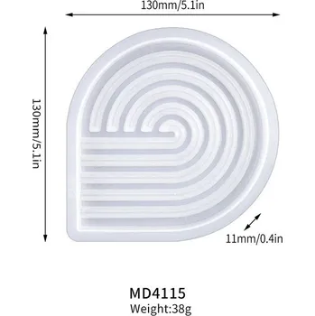 Silikonová forma na odlévání | forma na beton, forma na pryskyřici - 05