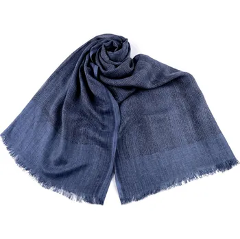 Šátek Šátek / šála / pléd tečky 95x210 cm, barva 3 modrá jeans