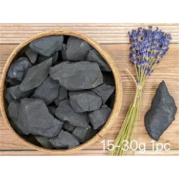 Surové minerály na dekorace | přírodní minerály, surové kameny - Surový kámen šungit , 95-105g 1 sáček