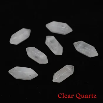 Přívěsek Přívěsek s přírodním kamenem | krystal přívěsek | přívěsek z přírodního kamene - Čirý křemen , 1 KS