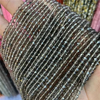 Náramek Minerální korálky | výroba šperků - 29 Ledový obsidián , 2 mm